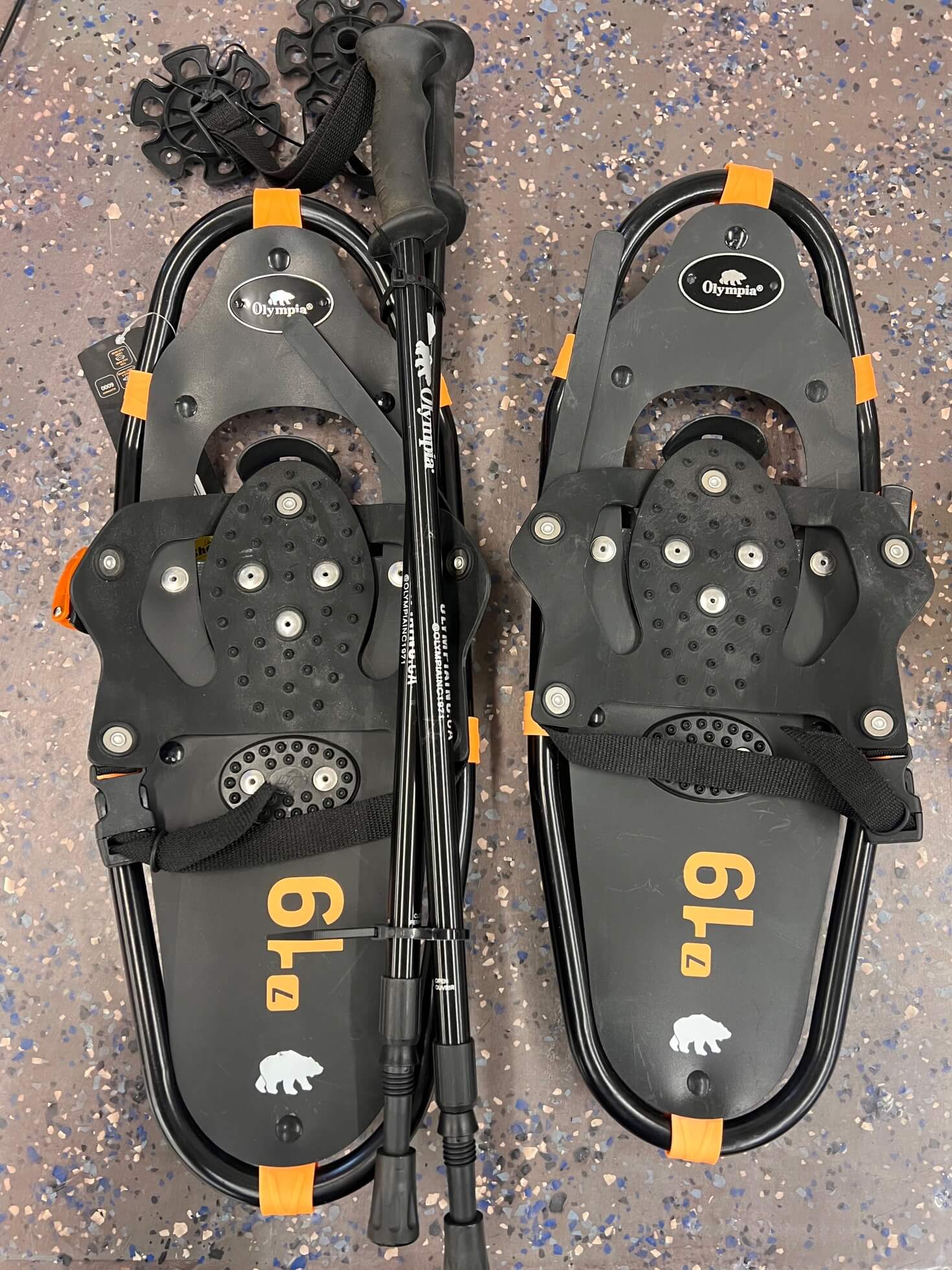 Raquette pour enfant Olympia 7''x19'' (40 à 90lbs)